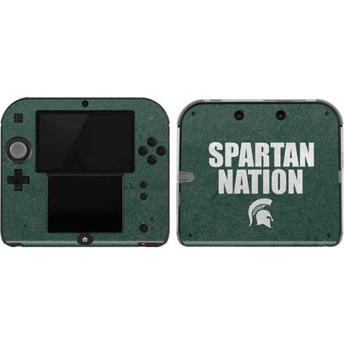 Michigan State University Spartans Nation Nintendo Skins